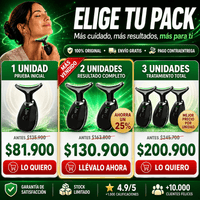 Reductor de Arrugas y Papada V-87 — Masaje Facial con Calor y Luz