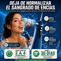 Irrigador Bucal Inalámbrico — Limpieza Profunda entre Dientes y Encías