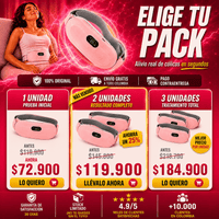 Cinturón Térmico para Cólicos Menstruales — Calor y Vibración