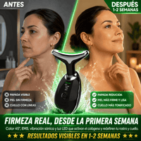 Reductor de Arrugas y Papada V-87 — Masaje Facial con Calor y Luz