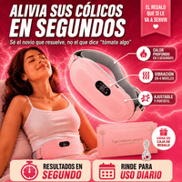 Cinturón Térmico para Cólicos Menstruales — Calor y Vibración