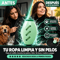 Rodillo Quita Pelusas Reutilizable — Sin Repuestos, Sin Gastar Más
